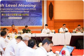 High Level Meeting TPID 2026, Pemprov Kalbar Perkuat Strategi 4K Kendalikan Inflasi