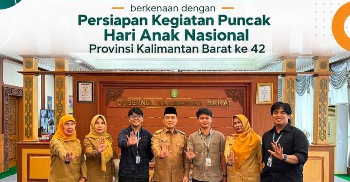 Pemprov Kalbar Matangkan Persiapan Hari Anak Nasional ke-42 melalui Rapat Koordinasi