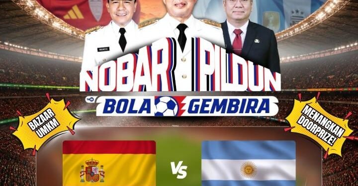 Final Piala Dunia 2026, Warga Diajak Nobar dalam Semangat Kebersamaan