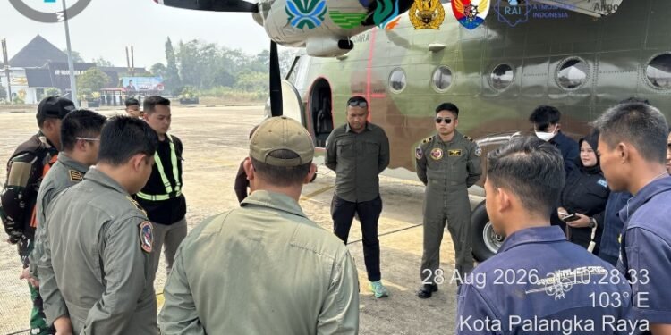 Operasi Hujan Buatan Berhasil Basahi Sejumlah Wilayah Rawan Karhutla di Kalimantan